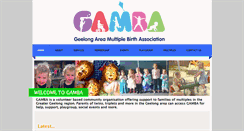 Desktop Screenshot of gamba.amba.org.au