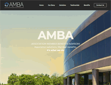 Tablet Screenshot of amba.info