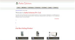 Desktop Screenshot of amba.co.in